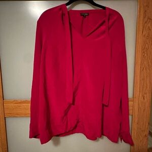 Vintage Escada Women's Fuchsia Blouse